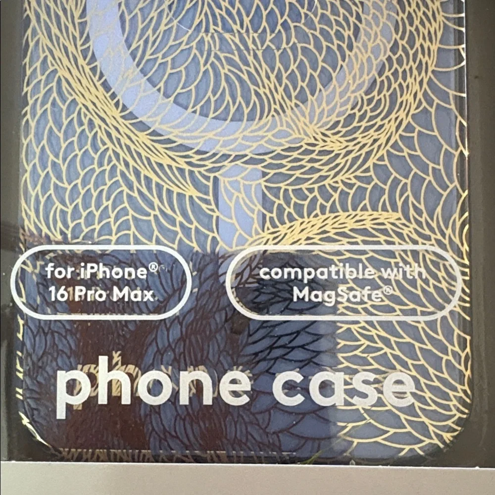 new- Set of 3 Heyday iPhone 16 PRO MAX CASES Gold & Floral and Geometric
